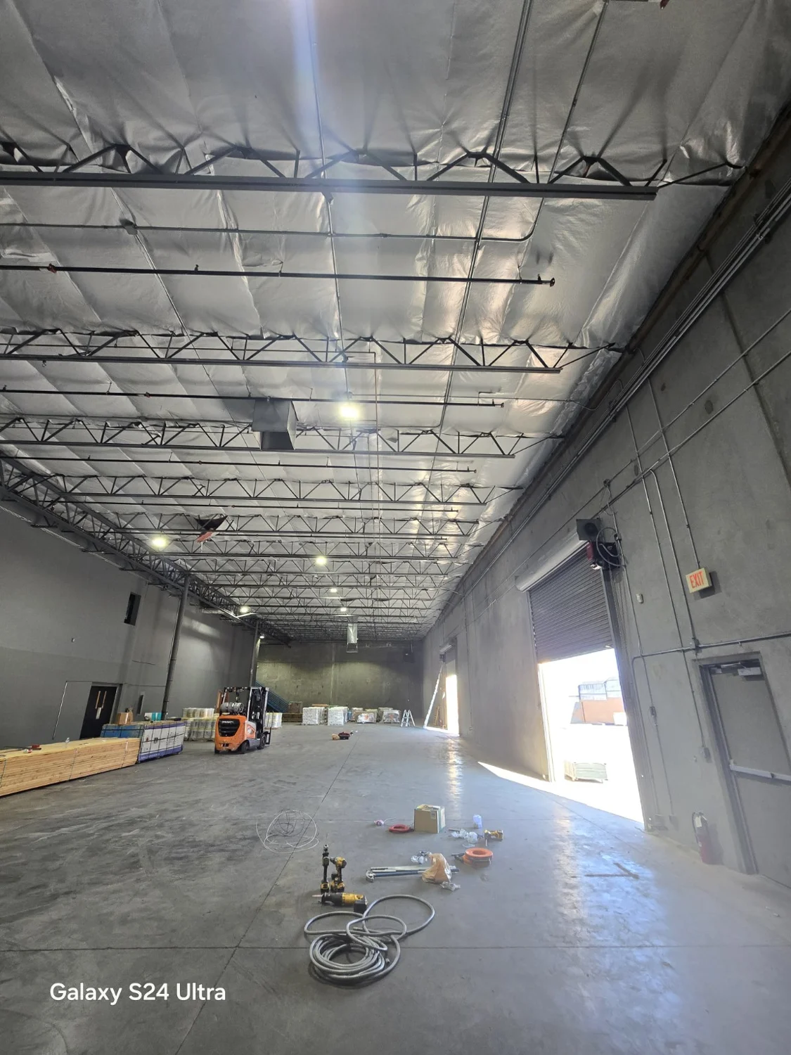 Warehouse lighting