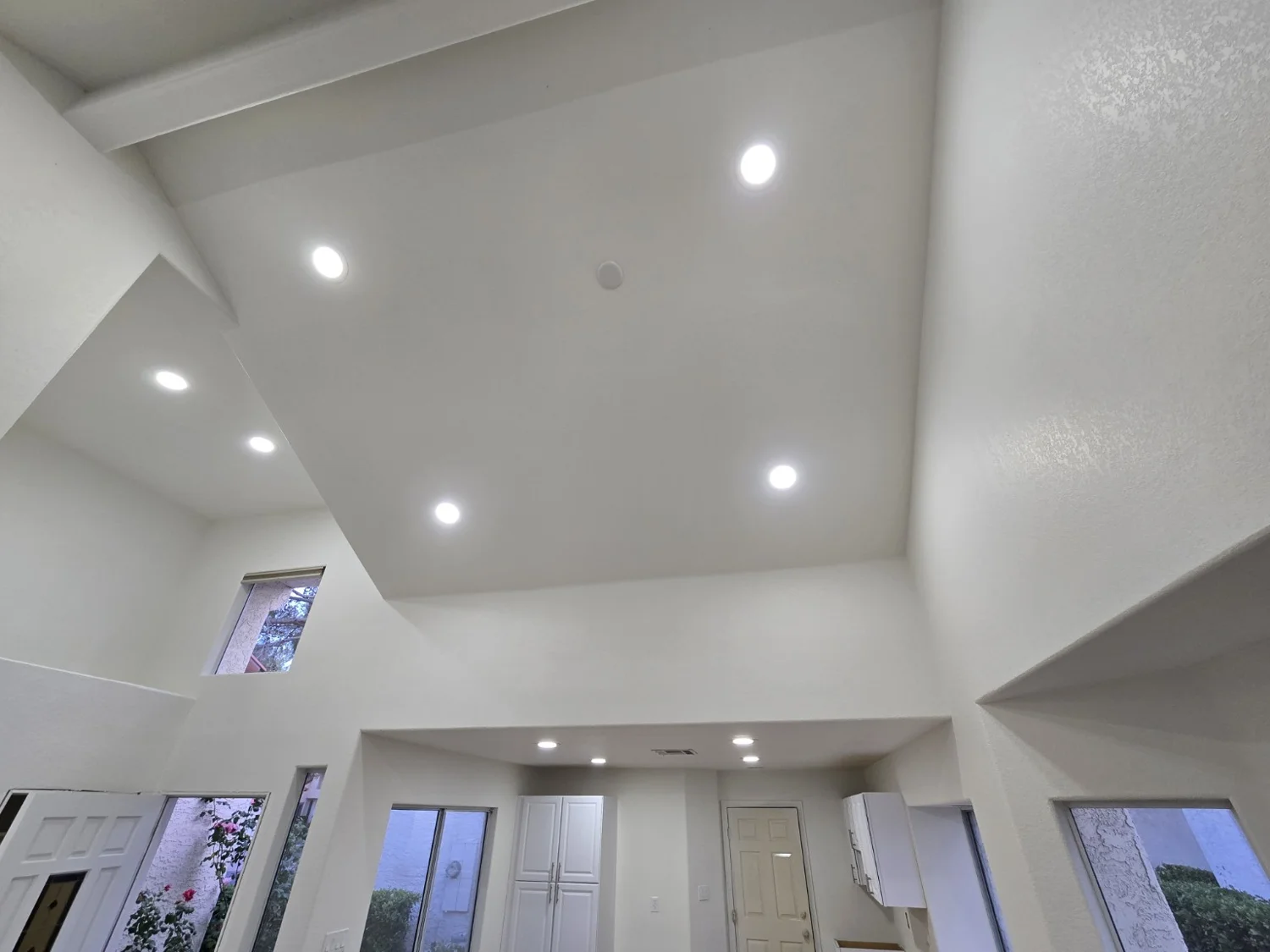 High ceiling lighting